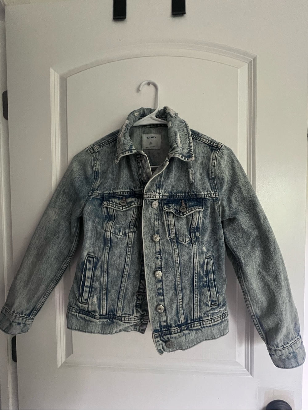 Old Navy Faded Light Blue Denim Jacket